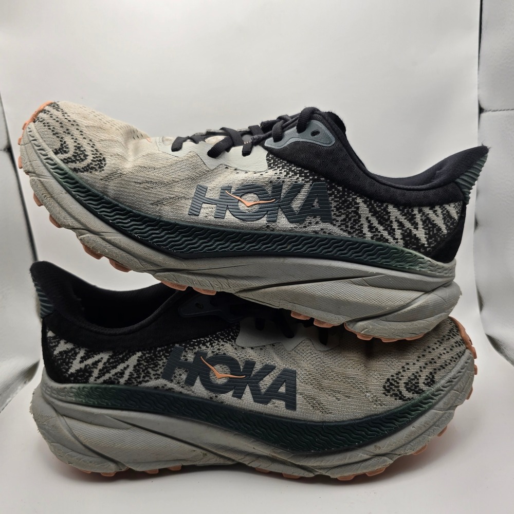 Hoka Challenger ATR 7 Womens Harbor Mist Sea Port Trail Running Shoes 10 1134498